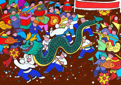 盛世中华-70周年国庆节|插画|创作习作|haois - 原创作品 - 站酷 (ZCOOL)