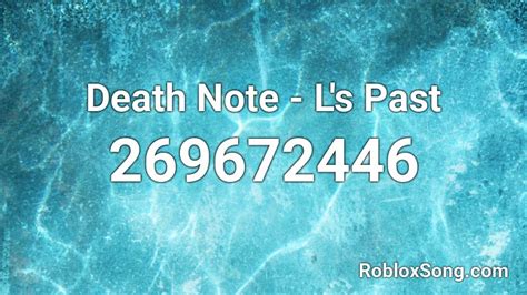 Image result for Death Note ID Code English