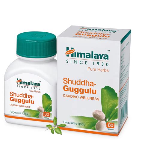 Himalaya Shuddha-Guggulu - Regulates Lipids – Himalaya Wellness (India)
