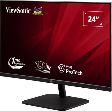 ViewSonic VA2432-MH 24” IPS Monitor Featuring HDMI and Speakers ...