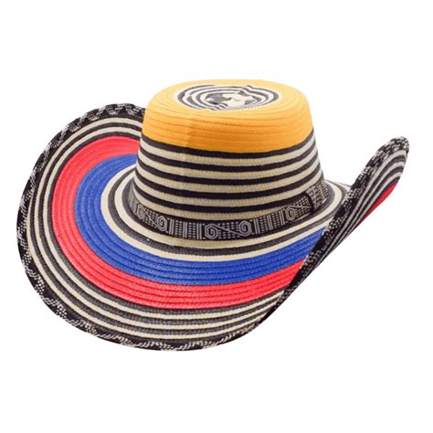 Colombian Vueltiao Hat 100% Caña Flecha (Colorful Weave, 17–21 Laps) Sombrero Colombiano - JETa ...