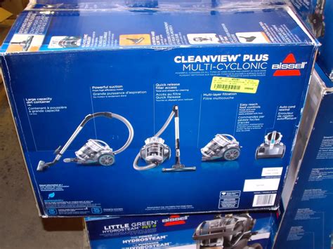 Open Box-Bissell Hard Floor Expert Multi-Cyclonic Bagless Canister