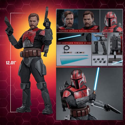 Hot Toys 1/6th - UK Exclusive Obi-Wan Kenobi (Mandalorian Armour) - The ...