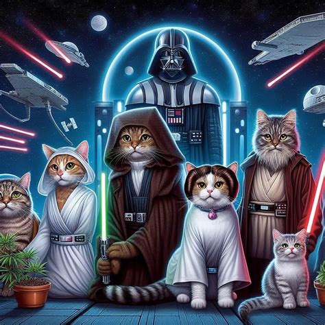 Star Wars cats : r/aiArt