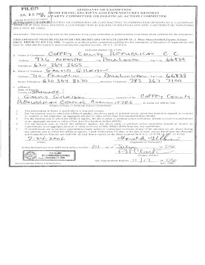 Fillable Online ethics ks Affidavit - Kansas.gov - ethics ks Fax Email ...