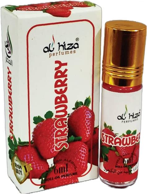 Al-Hiza perfumes - Roll on perfume 6ml - STRAWBERRY (Pack of 2 ...