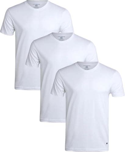 Lucky Brand Men's Undershirt - 3 Pack Basic Short Sleeve T-Shirts ...