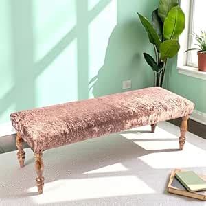 Ikiriya Cairo Sheesham Wood Accent 3 Seater Bench/Settees/Recamiers for ...