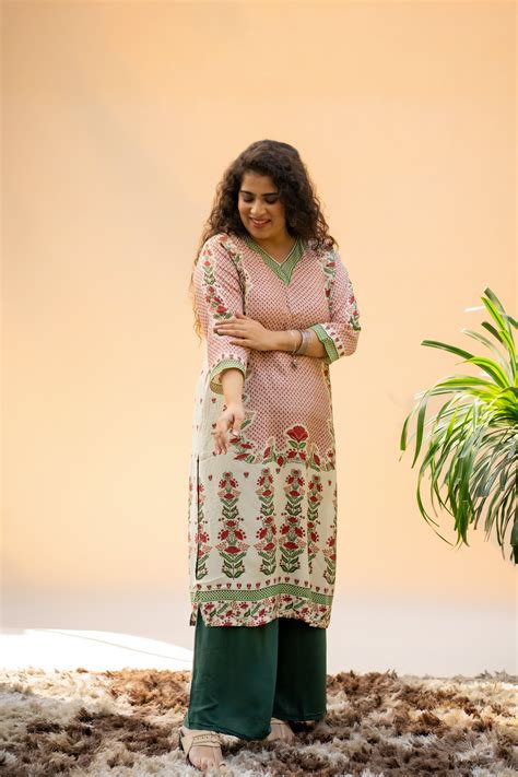 Fern and Flower Kurta