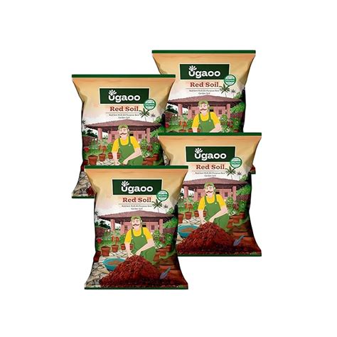 UGAOO Garden Red Soil for All Vegetables, Fruits, Flowers, Trees shrubs ...