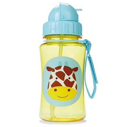 Skip Hop Zoo Straw Bottle Bee 18M+, Multicolour