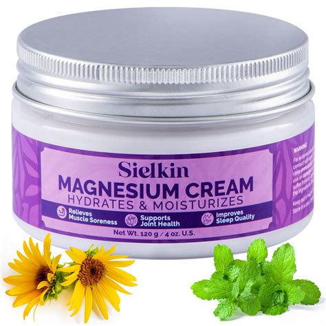 Amazon.com: Topical Magnesium Lotion Leg Cream: Organic Magnesium Body Butter for Sweet Sleep ...