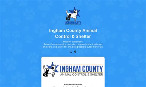 Ingham County Animal Control & Shelter's Flowpage