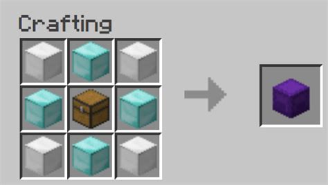 Shulker Box Recipe 的图像结果