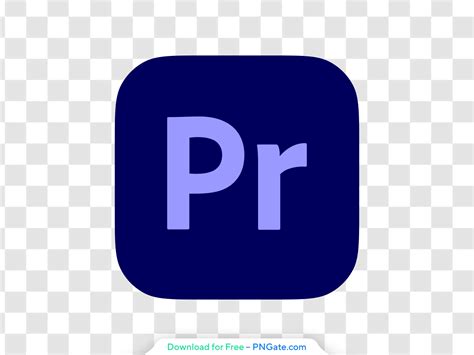 Adobe Premiere Blue Purple Square Logo Free PNG - PNGate