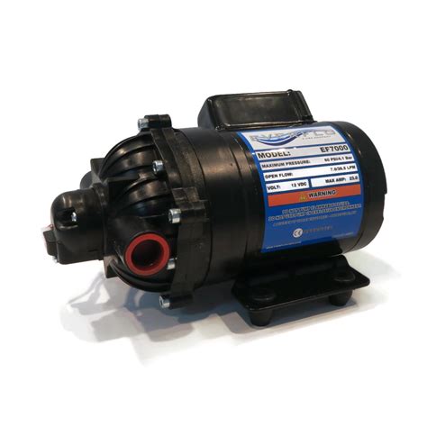 Liquid De-Icer, Brine, Chloride Diaphragm Transfer Pump EVERFLO 12 Volt ...