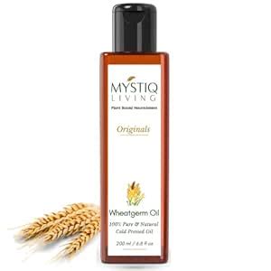 Buy Mystiq Living Wheat Germ Oil for Hair Growth, Skin & Body Care ...