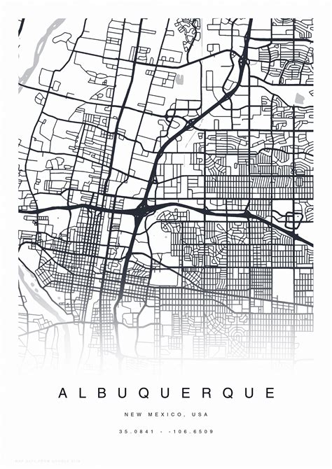 Printable Map Of Downtown Albuquerque
