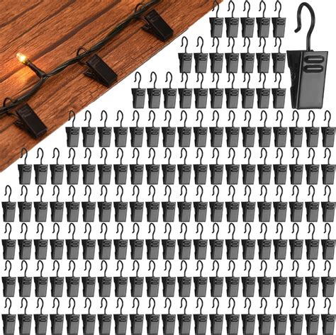 Amazon.com: Gisafai Christmas Asphalt Shingles Roof Light Clips Mini ...