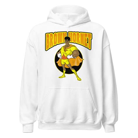 The Brown Hornet Hoodie - Fat Albert Classic | Premium Blended Cotton | Retro Cartoon Nostalgia ...