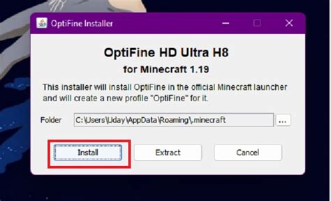 Image result for How to Install OptiFine 1.19 Java