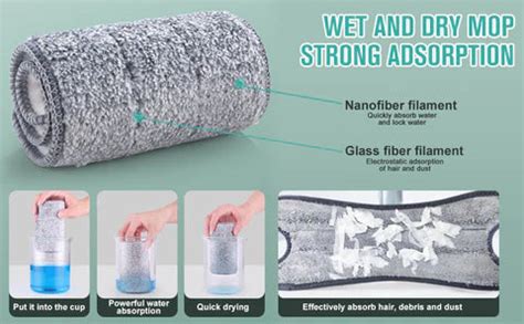 X Type 360 Degree Flat Hand-Free Wash Mop - Fab Alchemy