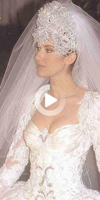 Celine Dion Wedding Photos in 2020 | Celebrity bride, Celine dion ...