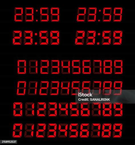 Image result for Red LED Numbers