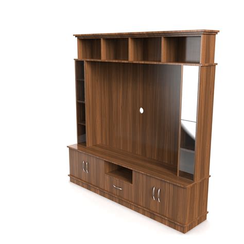 Goldberg Wooden TV Unit - Classic Walnut | Neehv Home Furniture