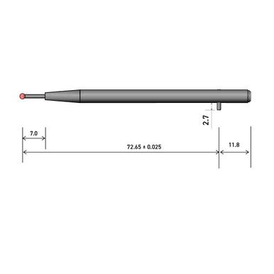 100mm 0.8mm Talymim 5 Stylus - AMETEK - India