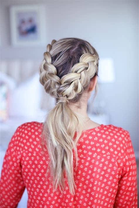 Double French Braids For Girls