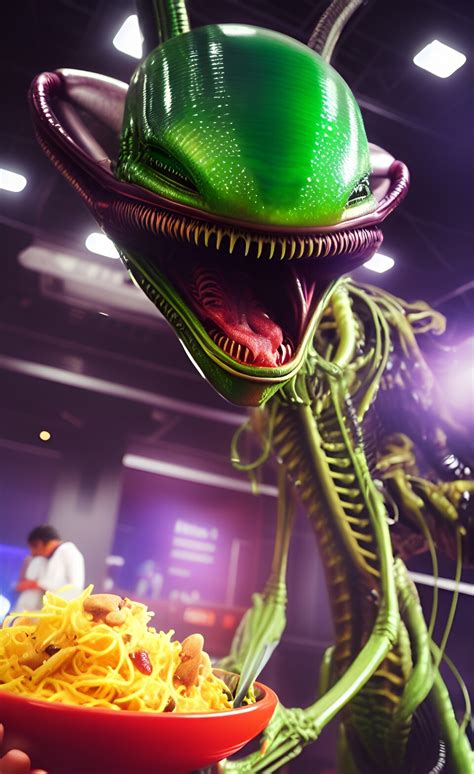 ArtStation - alien enjoy food 850 jpg wombo art pack | Artworks