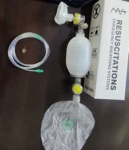 Silicon Ambu Bag - AMBU BAG 1000 ML ADULT CHILD RESUSCITATIOR BAG AND ...