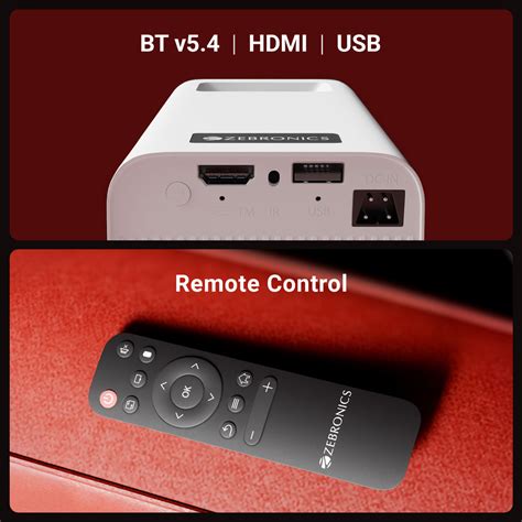 Zebronics PixaPlay 35 LED Projector