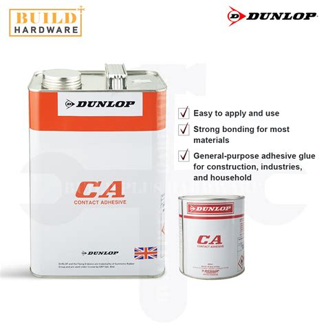 DUNLOP 3L GP/CA/LP General Purpose / Laminated Plastics Adhesive ...
