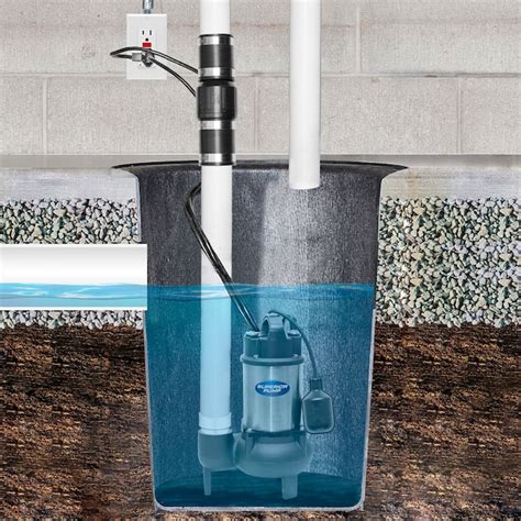 Superior Pump 1/2-HP 120-Volt 140-GPM Stainless Steel Sewage Sump Pump ...