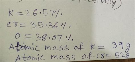Calculate the empirical formula of a compound having percentage ...