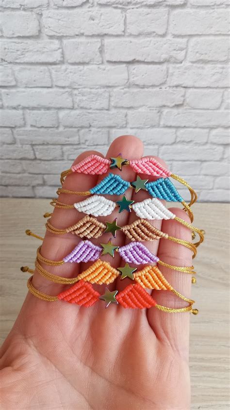 Image result for Macrame Tutorial Angel Wing Bracelet