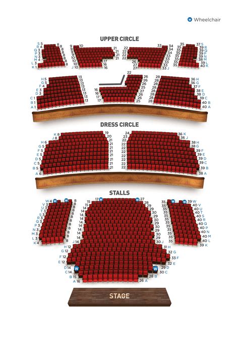 Royal Theatre Seating Layout