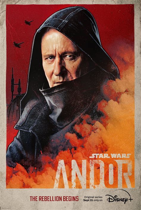 Star Wars: Andor lanza nuevos carteles de personajes antes del estreno ...