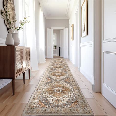 Amazon.com: Madane Hallway Runner Rug 2x12, Extra Long Washable Runner ...