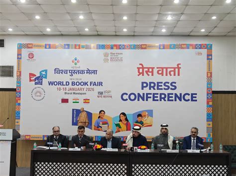 New Delhi World Book Fair 2026 To Be Held from January 10–18 With Free ...