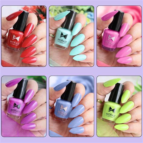 6 Glamorous Nail Polish Kit – Moraze Cosmetics