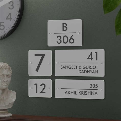 House Number Signs | Address Signs | Door Signs - Housenama