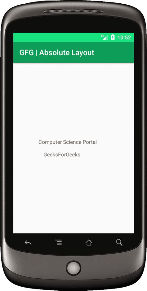 Absolute Layout in Android with Example - Software Development PDF Download