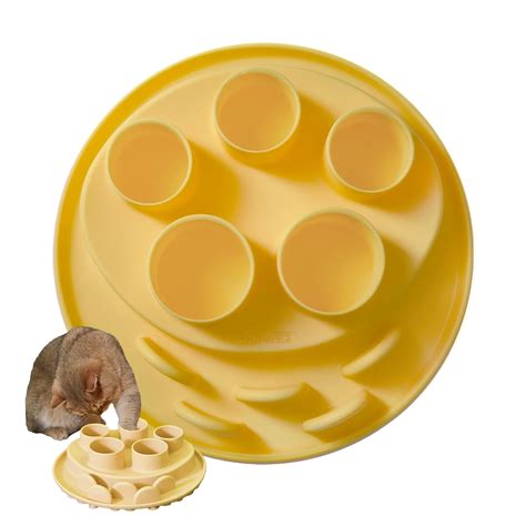 Puzzle Feeder Cat Digger Mat, Slow Feeder for Good Eating Habits in ...