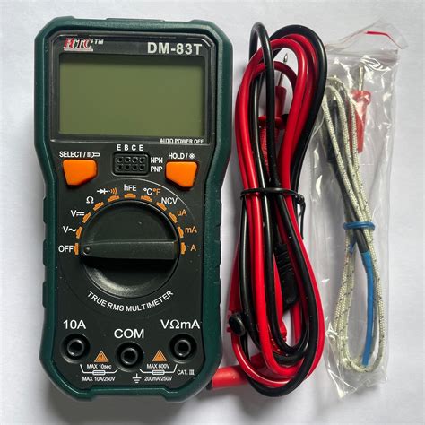 HTC Instruments DM 83T Digital Multimeter- Autoranging TRMS With 2000 ...