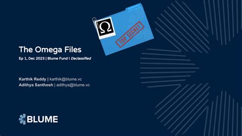 Reports - Blume Ventures