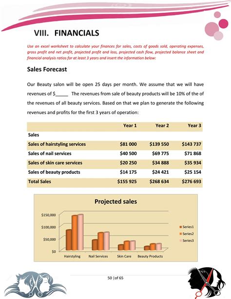 Hair Salon Business Plan Template 的图像结果