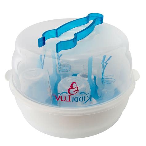 Kiddiluv Microwave Steam Sterilizer - Fits 6 Ba